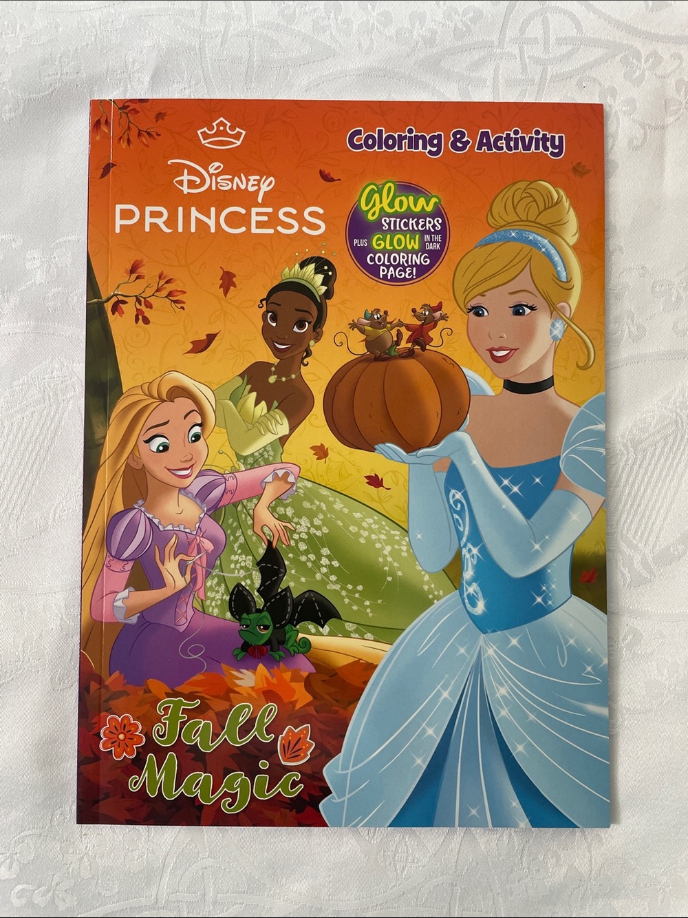 Disney Princess “Fall Magic” Coloring & Activity Book with Glow Stickers